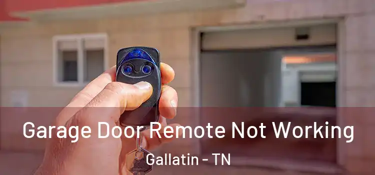  Garage Door Remote Not Working Gallatin - TN